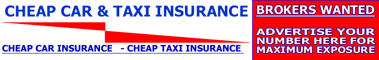 taxi insurance broker uk 